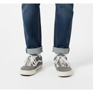 Vans Old Skool Grey Suede Canvas Low Top Skate Shoes Sneakers Mens Size 11